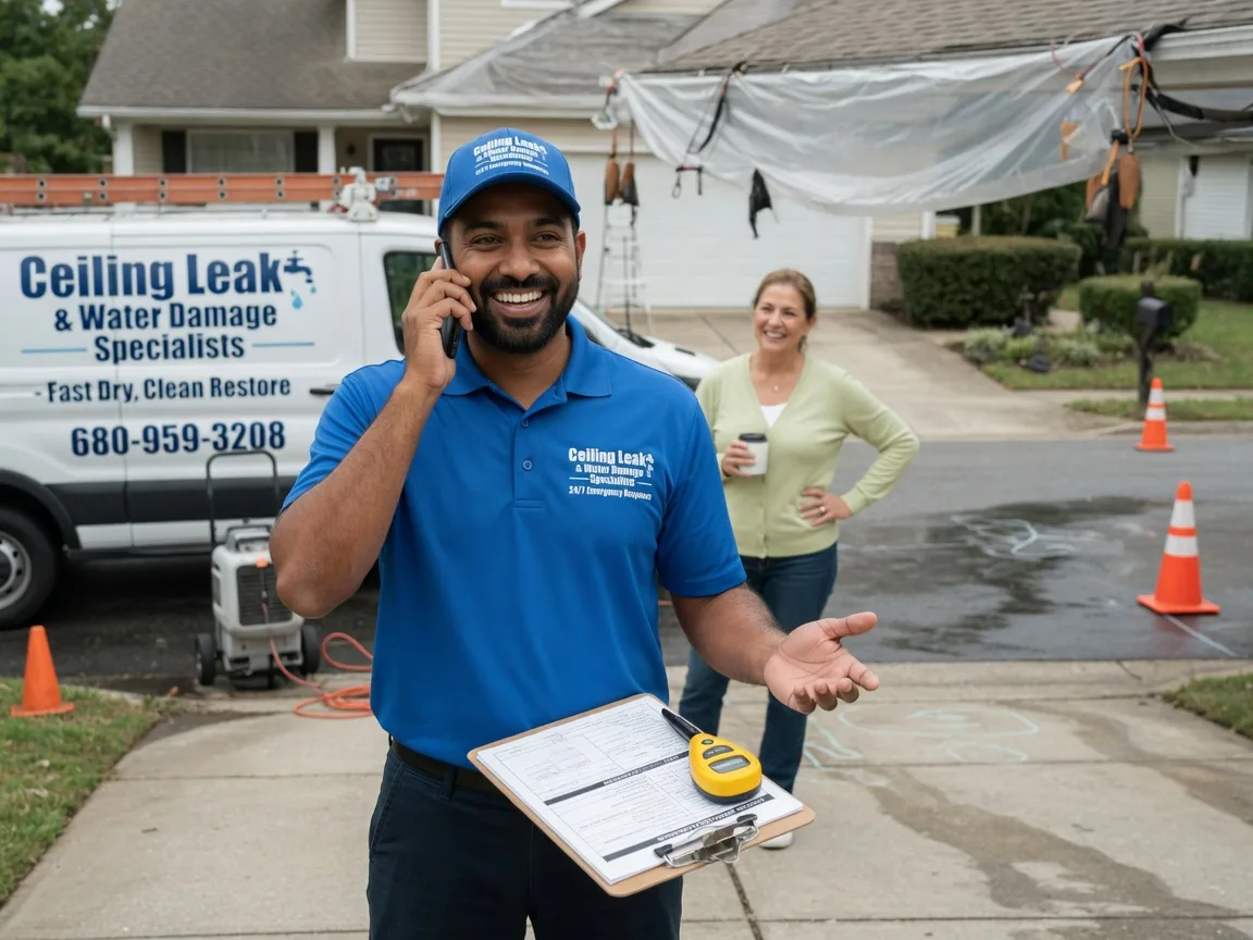 Ceiling Leak Cleanup Central, UT FAQs